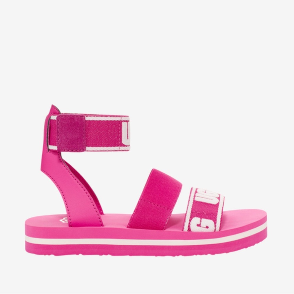 NIB Pink Gladiator Ugg Allisa Sandals